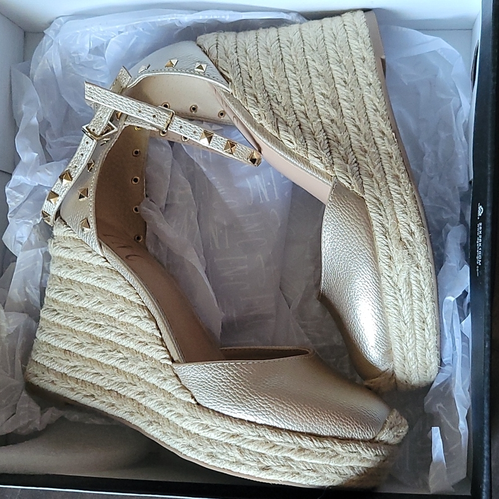 INC Wedge Espadrilles